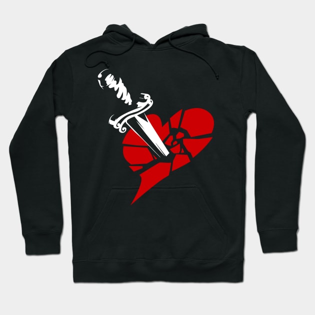 Persona 5 - Heart and Dagger Hoodie by JayMar